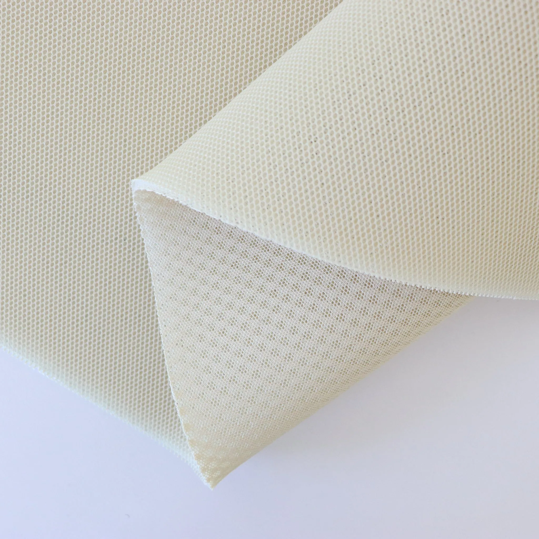 1/2 Yard Cut: Beige Air Mesh