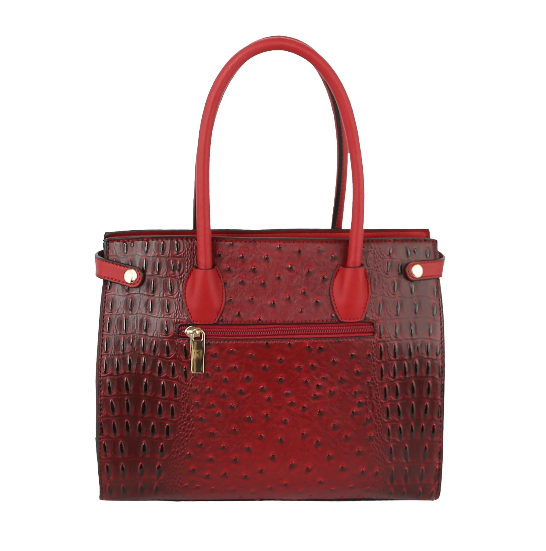 4 in 1 Women Handbags Fashion Croc Satchel Bag