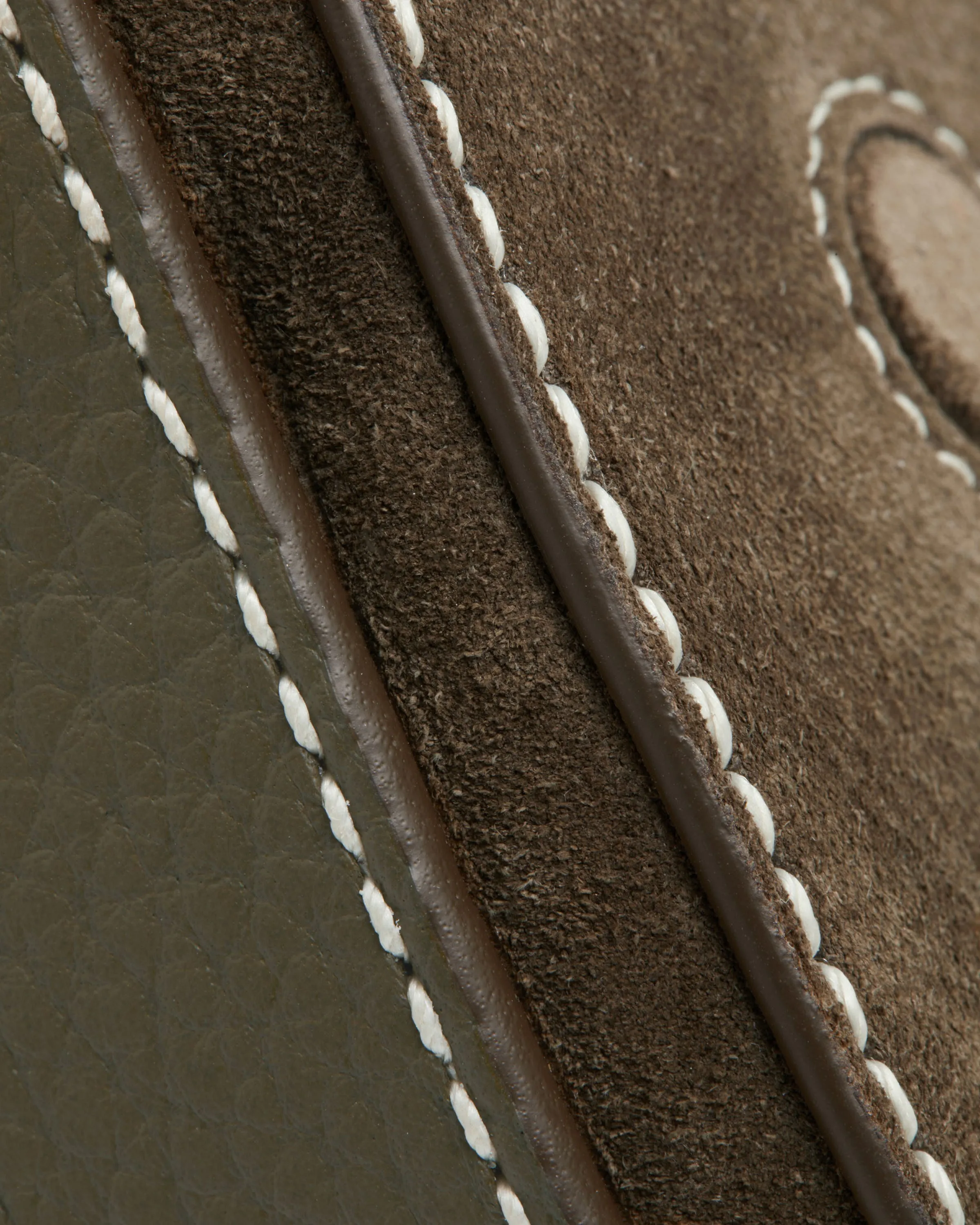 Bay Mini - Khaki Suede