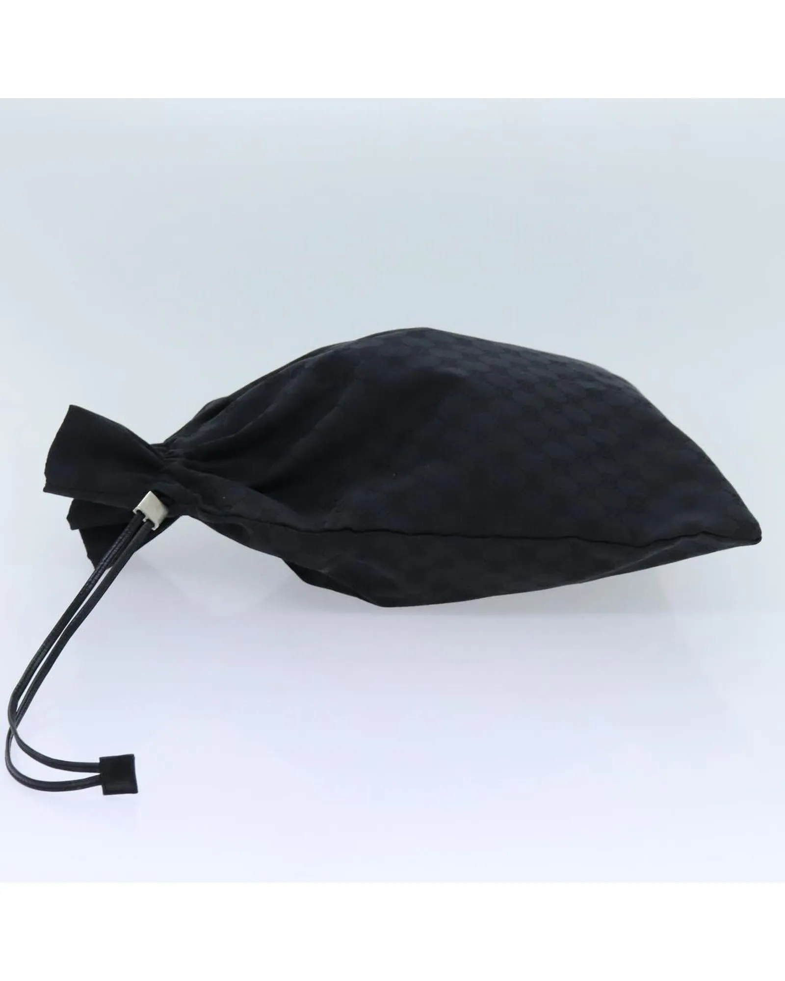 Black GG Canvas Pouch with Serial No. 014.1135/3754