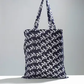 Blue - Hand Batik Printing Cotton Jhola Bag