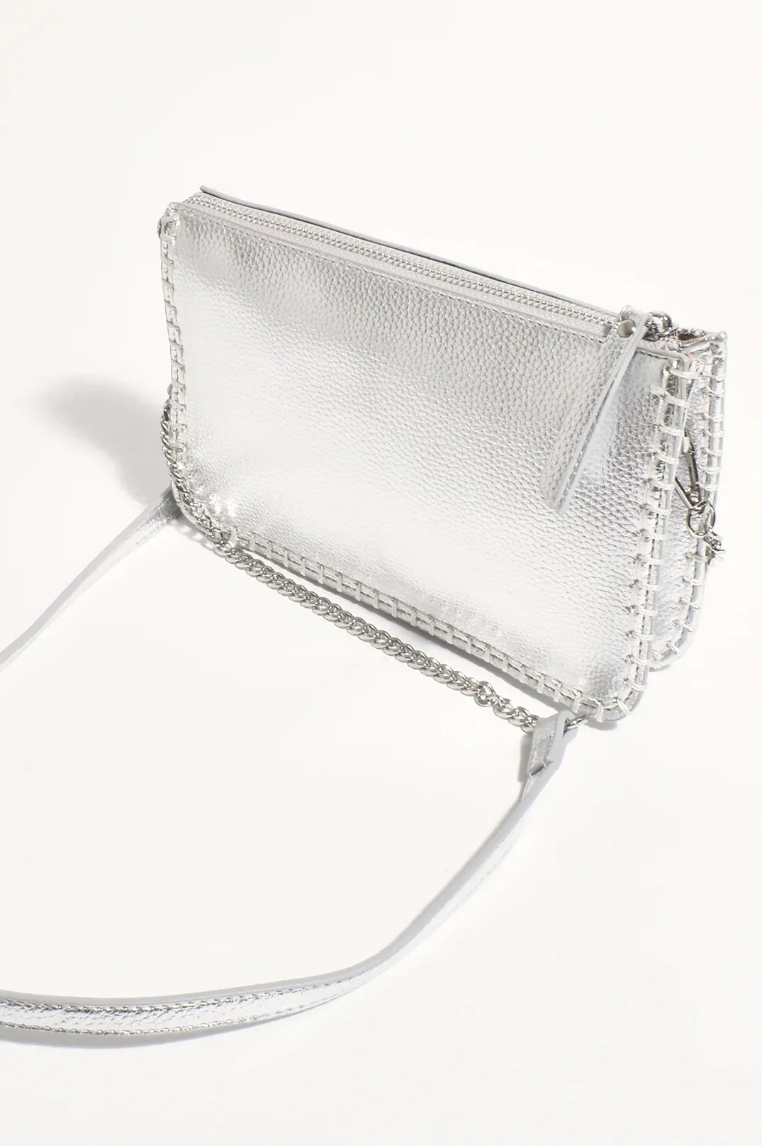 Bobbi Blanket Stitch Clutch