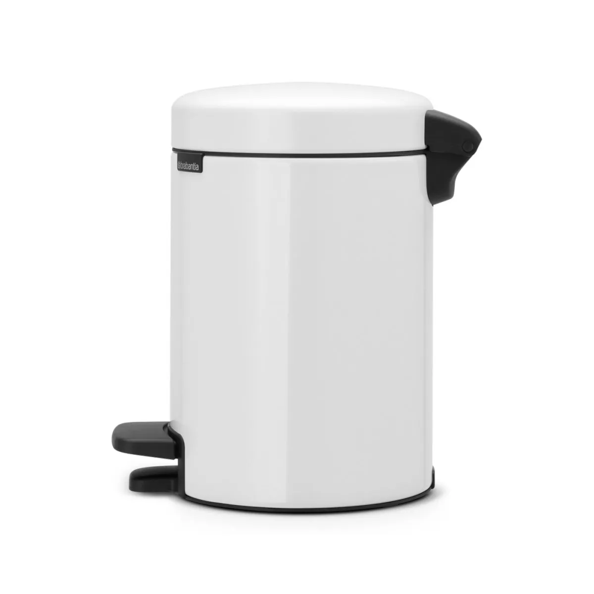 Brabantia NewIcon Pedal Bin White 3L