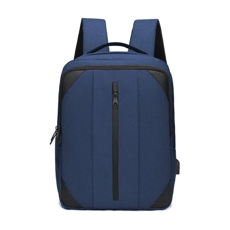 Business Backpack For Male USB Charging Multifunctional Nylon