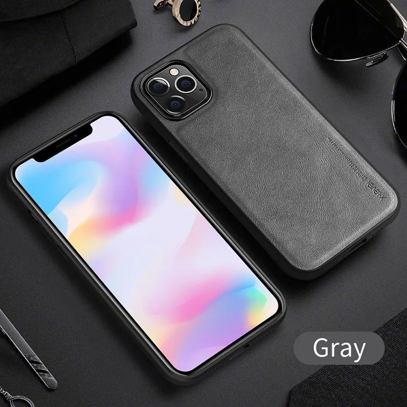 Business leather phone case