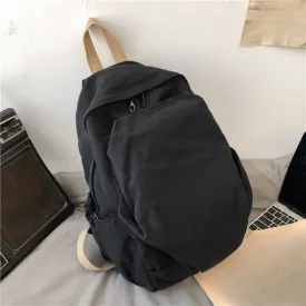 Canvas Casual Backpack For Women Ladies