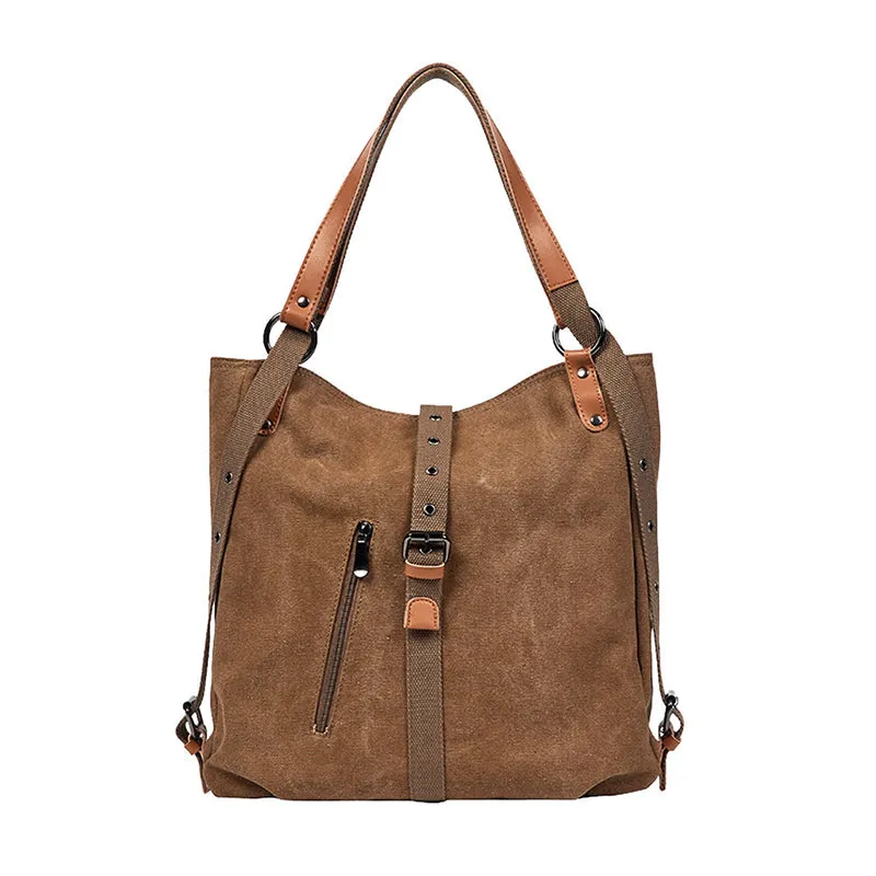 Casual Women's Convertible Canvas Bag