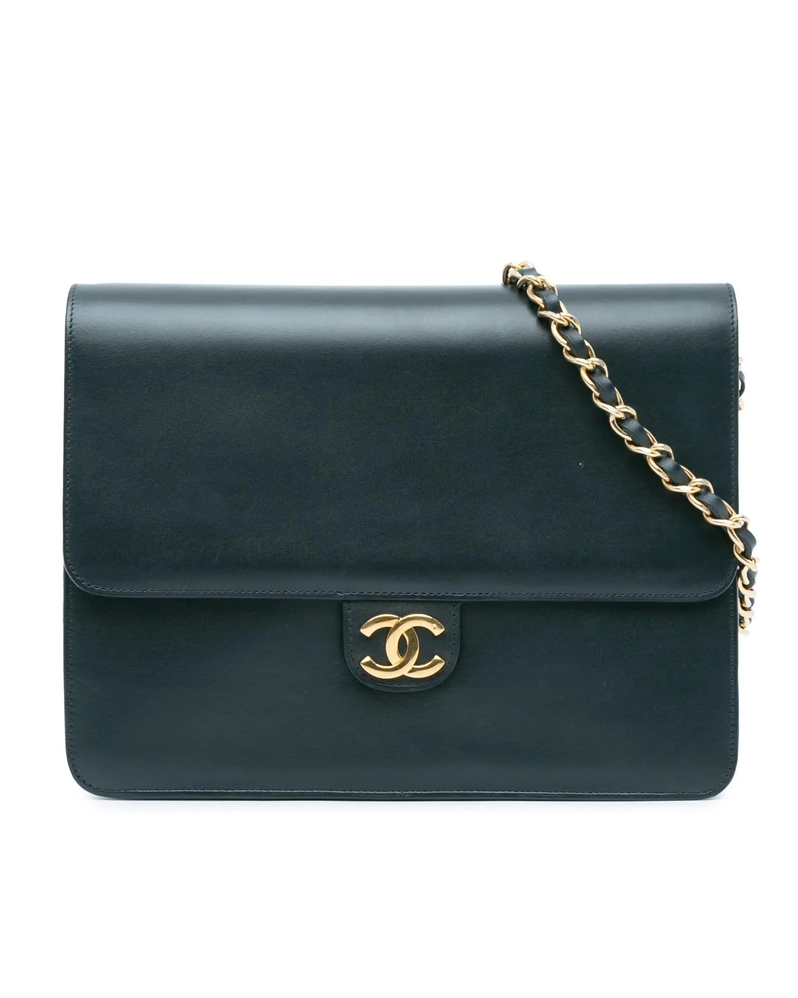 Chanel 19 Flap Bag Black Leather Shoulder Bag