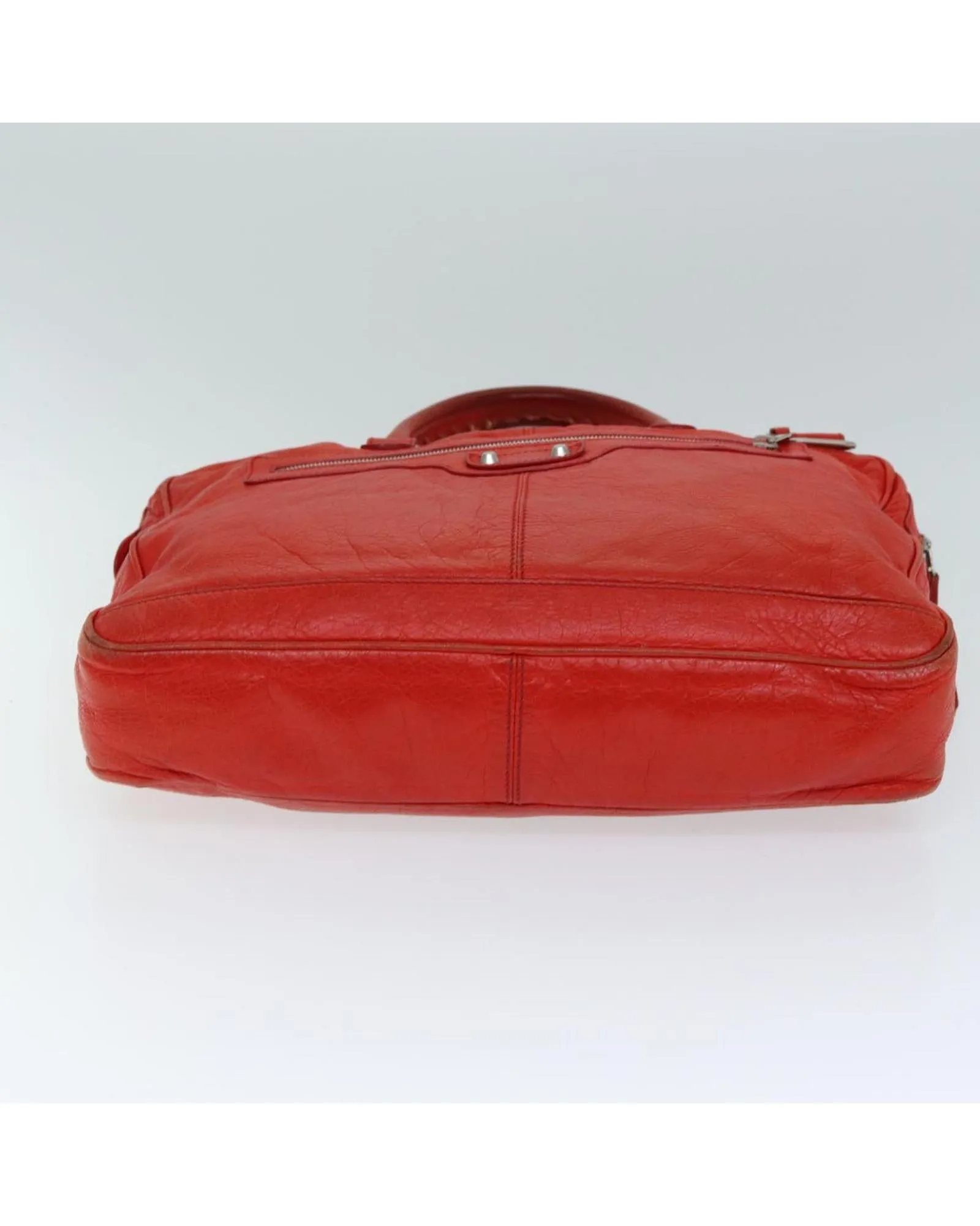 Classic Leather Hand Bag with Handles