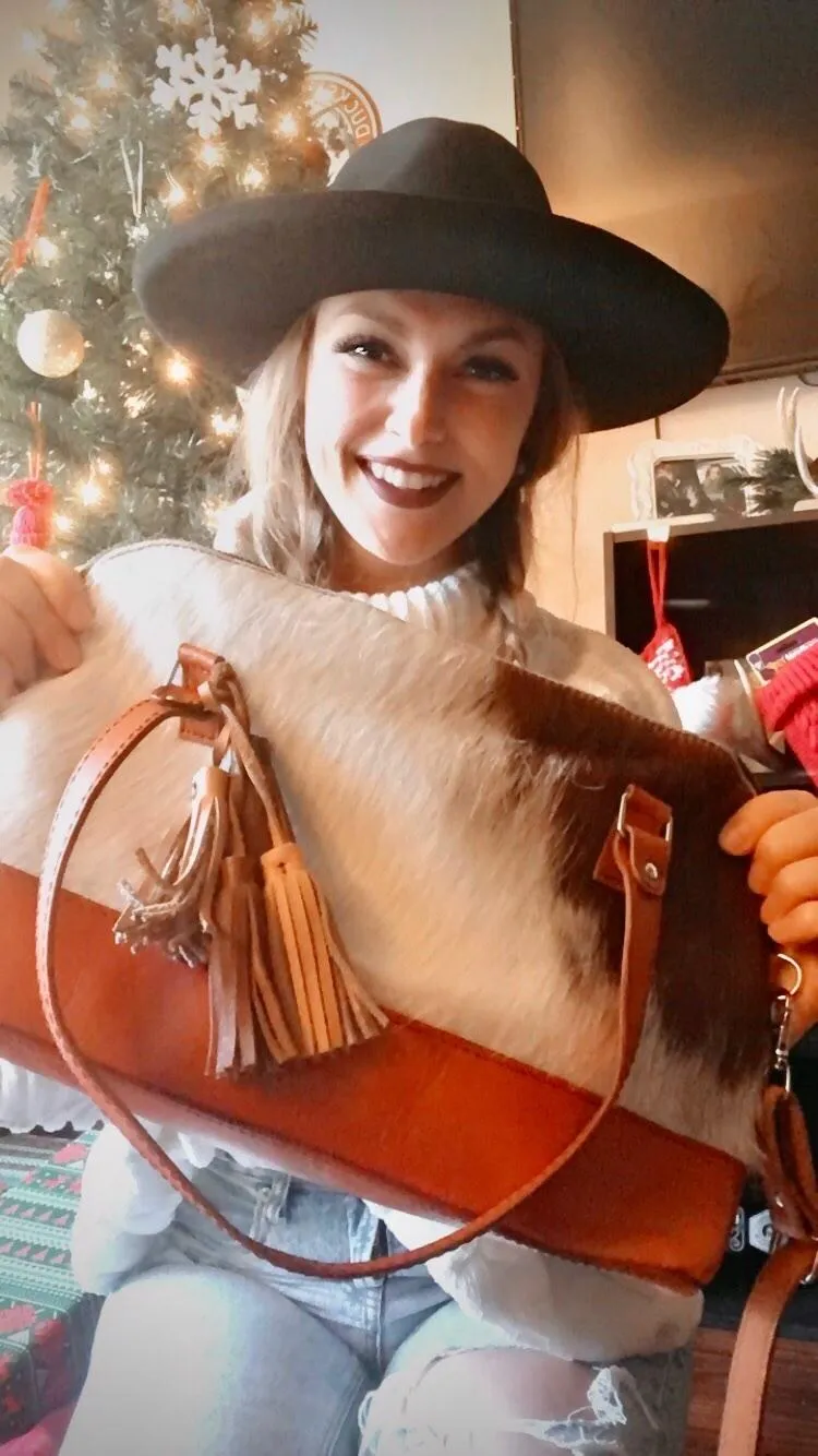 Cowhide Shoulder Bag