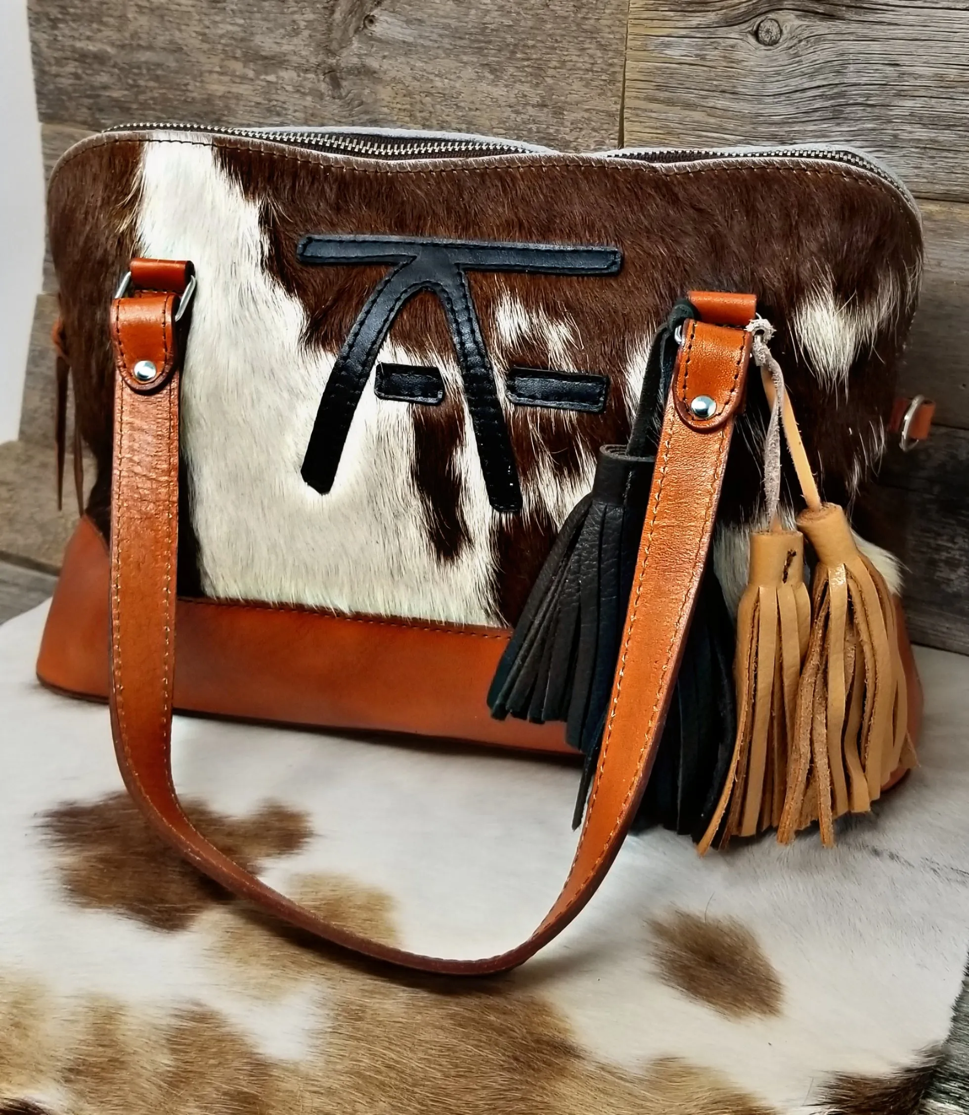 Cowhide Shoulder Bag