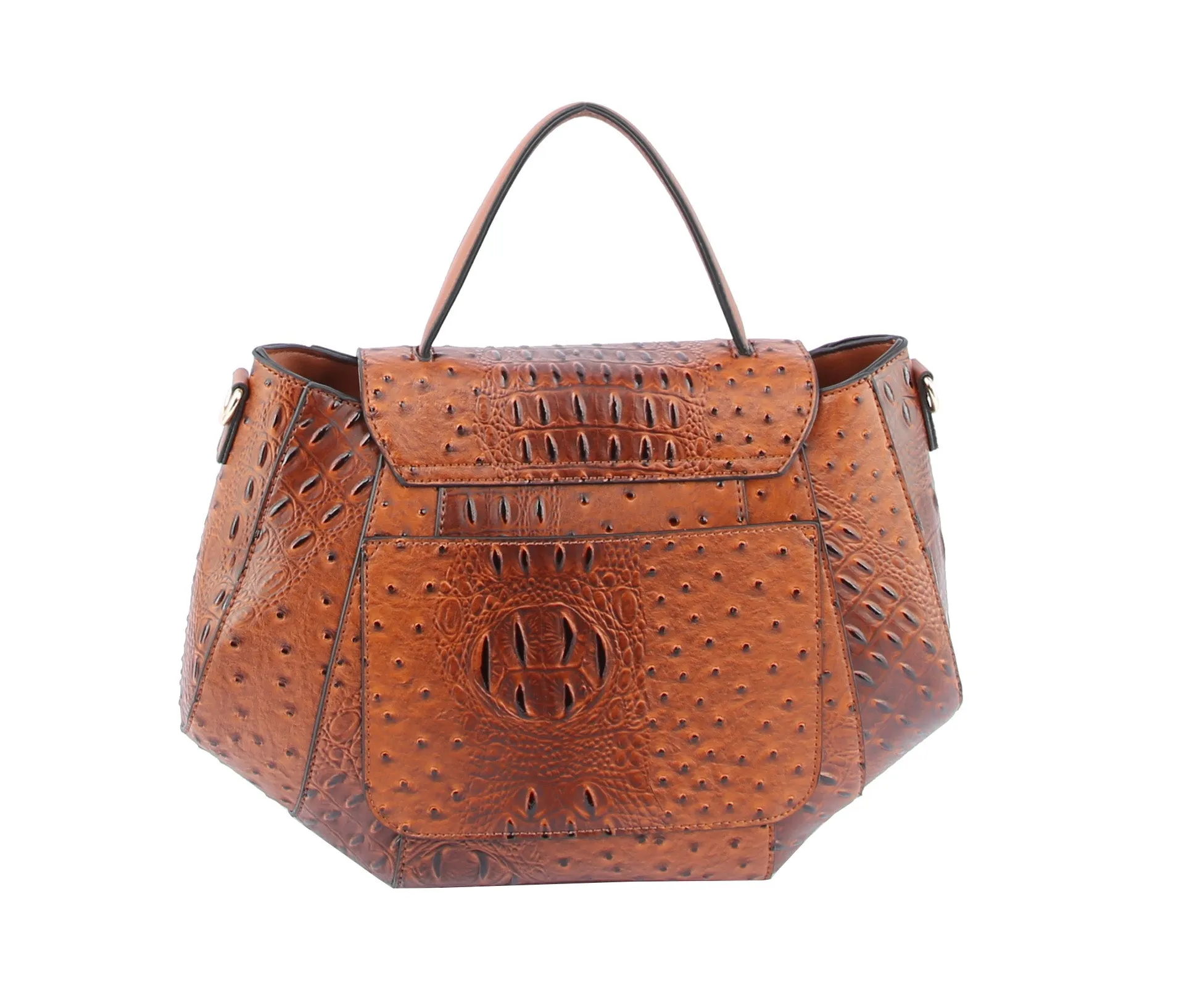 Croc Luxury Satchel Shoulder Handbag