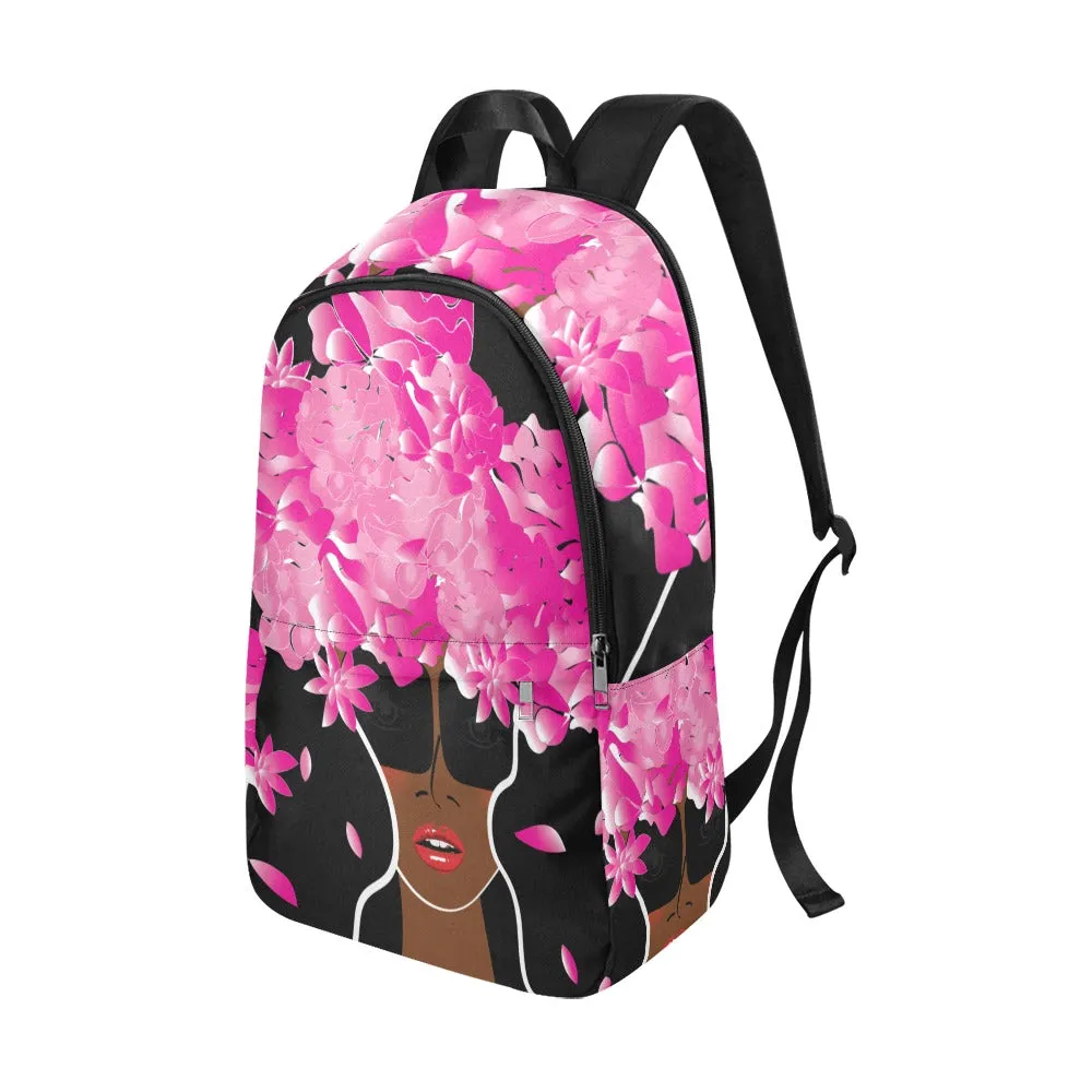 Custom Order - AMMA JO Backpack - Cocoa Peony