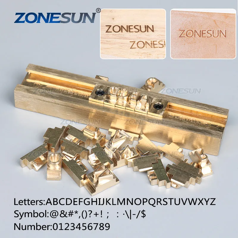 Customized Hot foil stamping brass plate customized debossing die cut, debossing mould