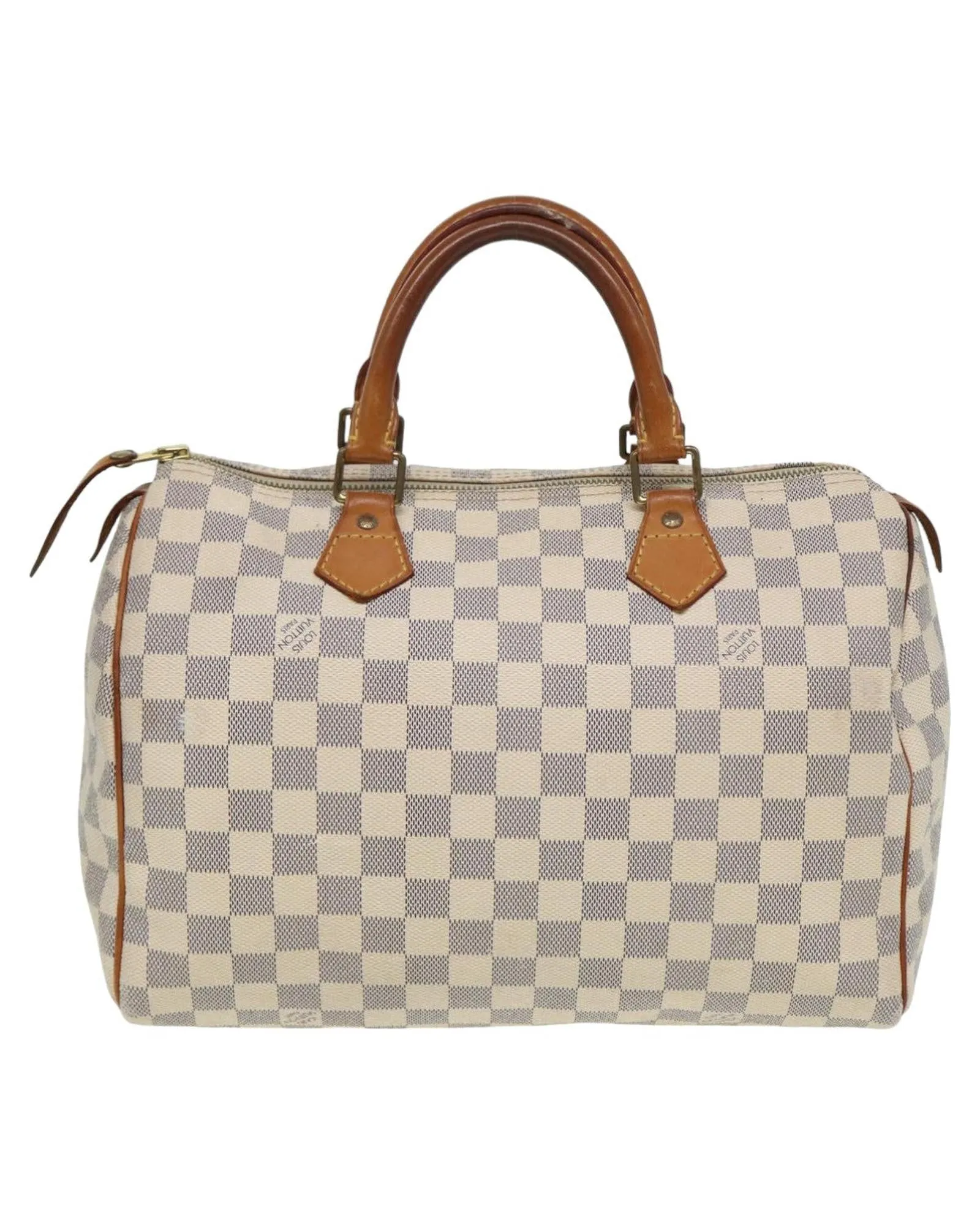 Damier Azur Canvas Hand Bag - Pre-Owned