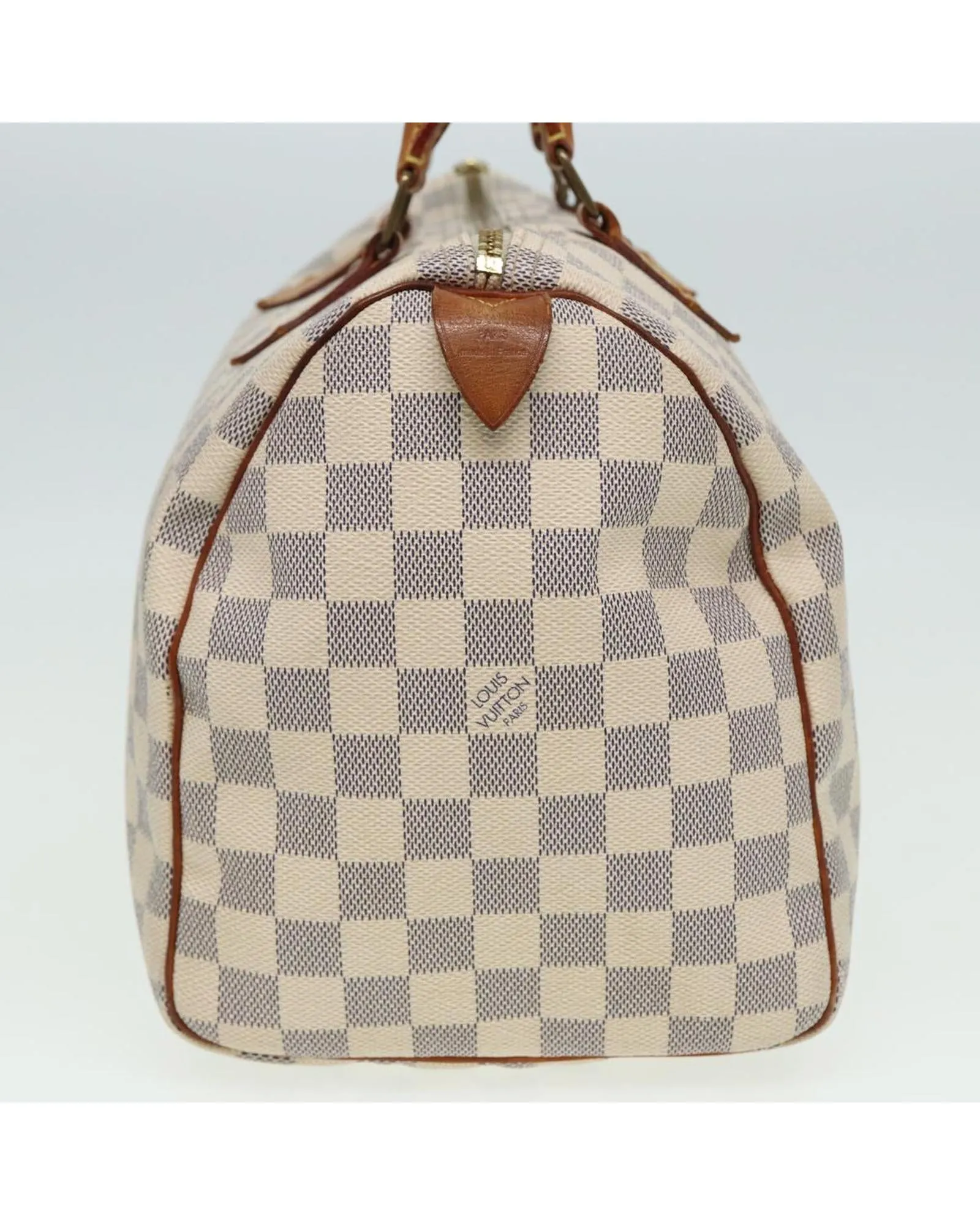 Damier Azur Canvas Hand Bag - Pre-Owned