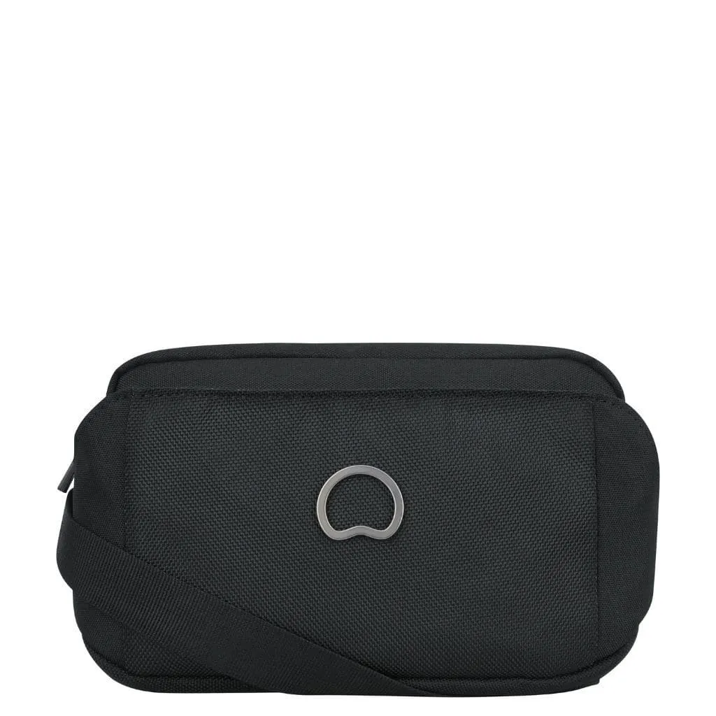 Delsey Picpus 1Cpt Shoulder/Bum Bag Black