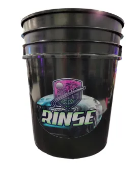 Detailing World 5 Gallon Rinse Bucket w/ sticker