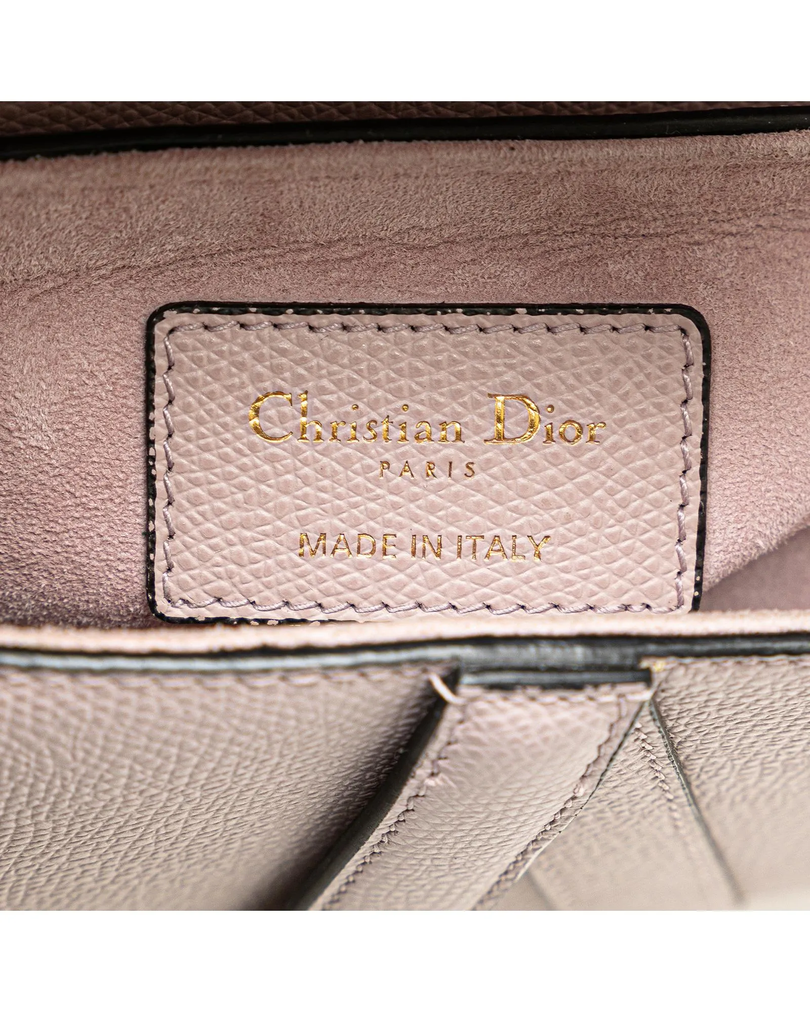 Dior Saddle Bag in Pale Pink