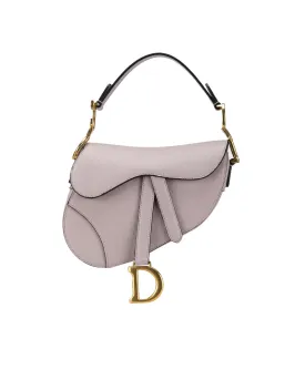 Dior Saddle Bag in Pale Pink