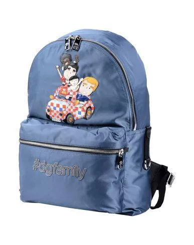 Dolce & Gabbana Man Backpacks & Bum bags Slate blue -- --