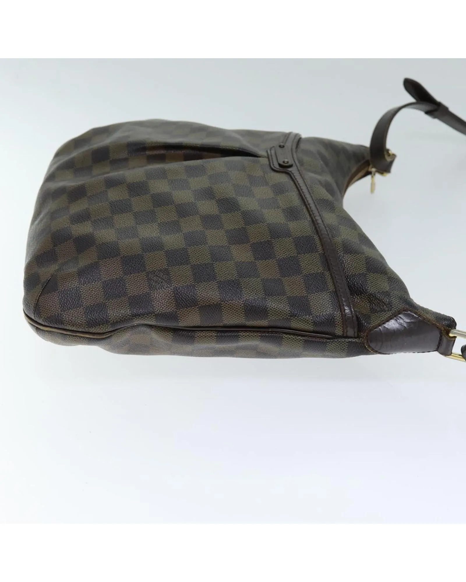 Durable Damier Ebene Shoulder Bag with Adjustable Strap