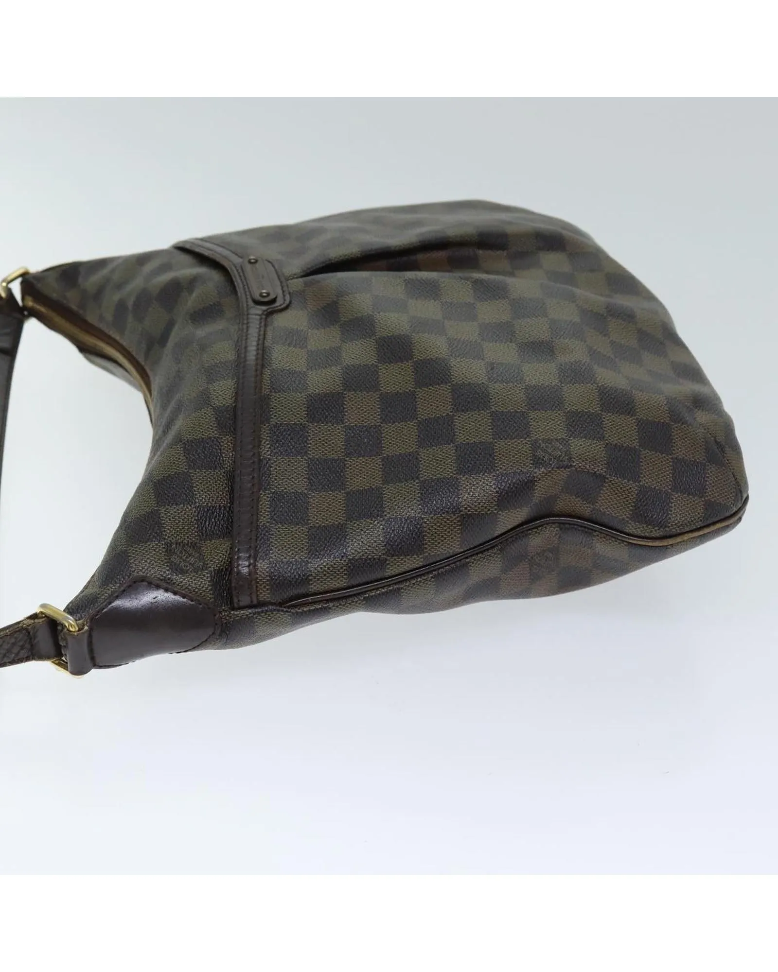 Durable Damier Ebene Shoulder Bag with Adjustable Strap