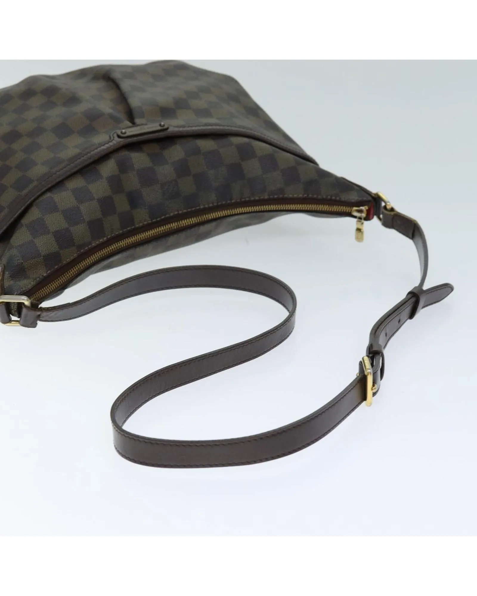 Durable Damier Ebene Shoulder Bag with Adjustable Strap