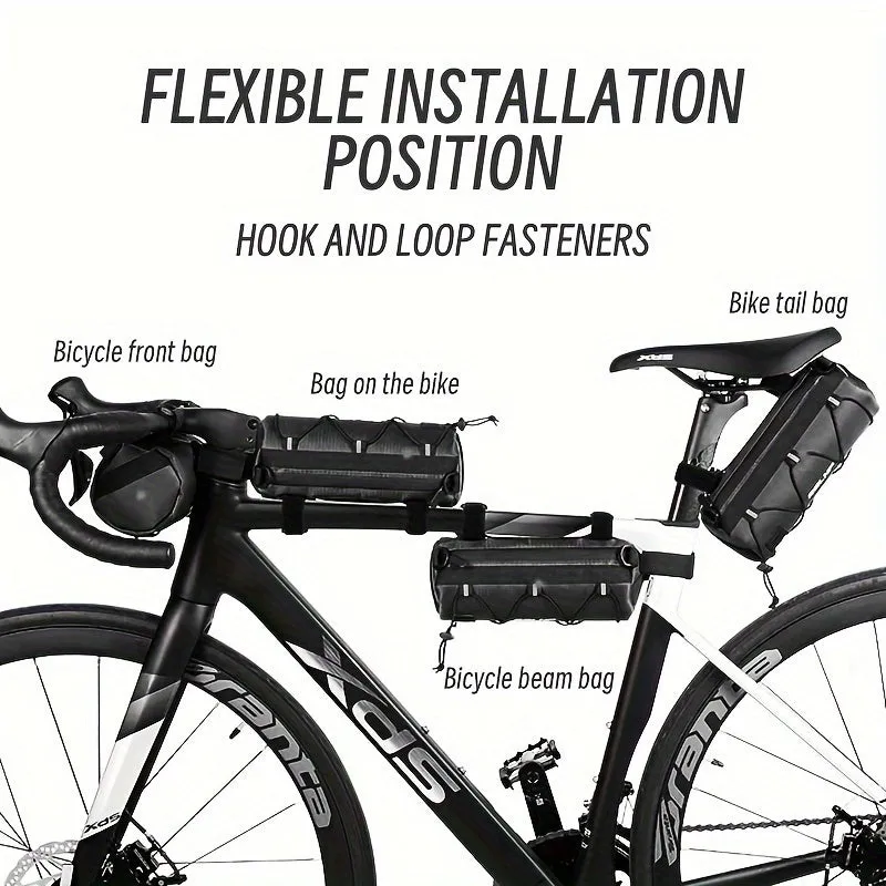 Durable Waterproof Handlebar Bag for Outdoor Mountain Biking