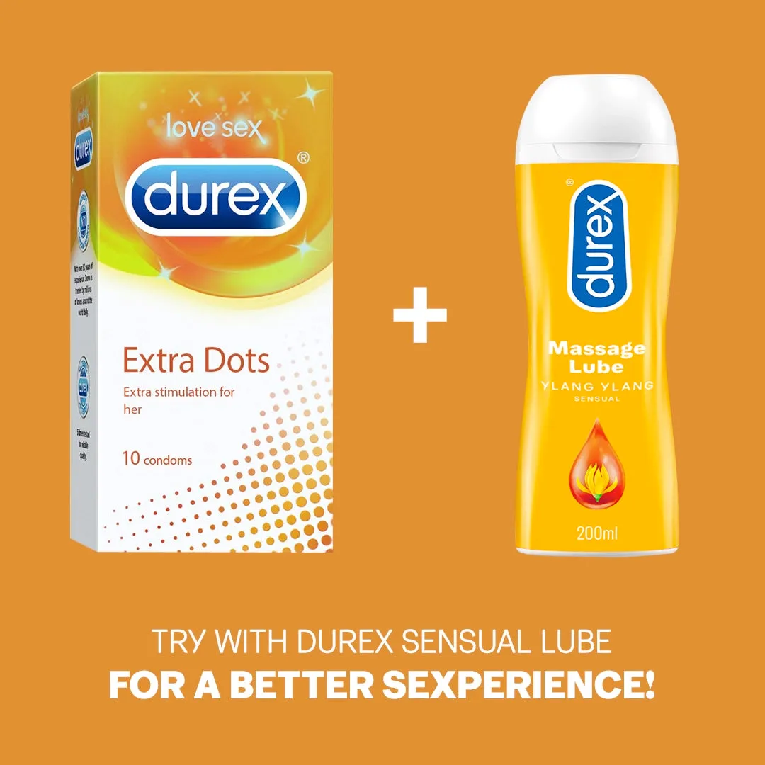 Durex Extra Dots - 100 Condoms