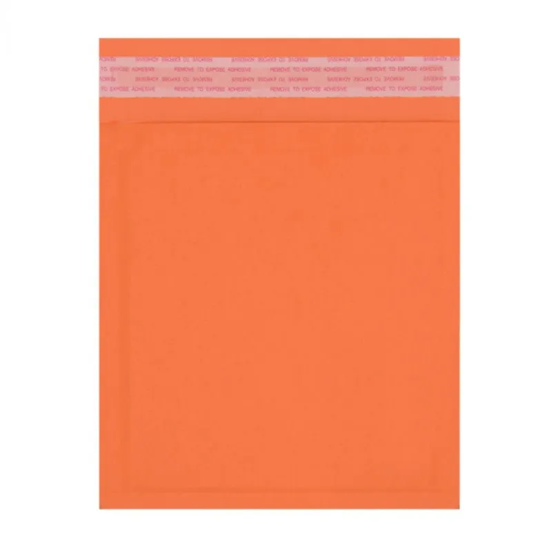 Eco-Friendly Recyclable Orange Padded Mailing Bags (Range of sizes)