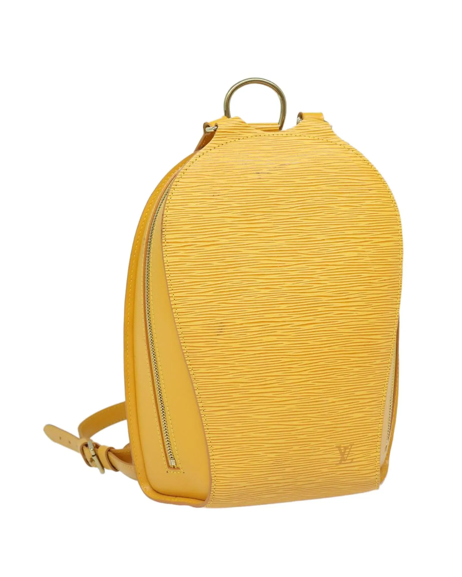 Epi Leather Backpack - Yellow