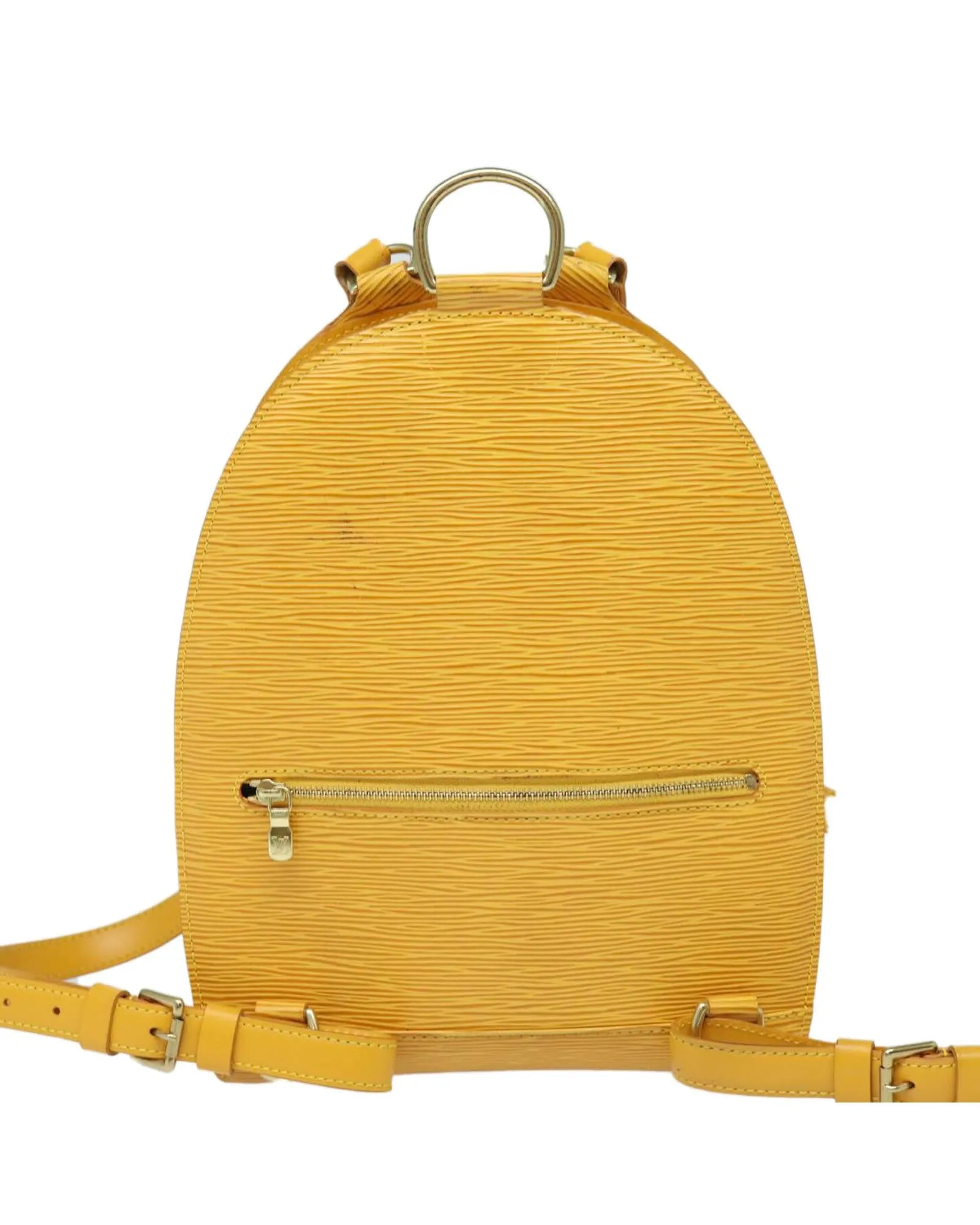 Epi Leather Backpack - Yellow