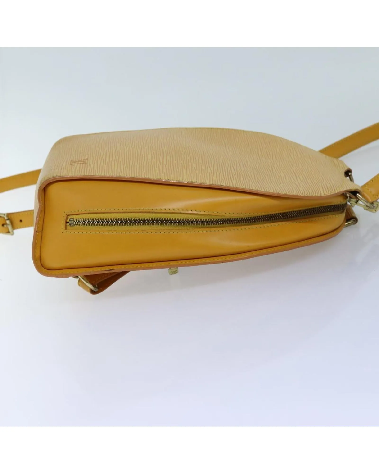 Epi Leather Yellow Backpack by Louis Vuitton