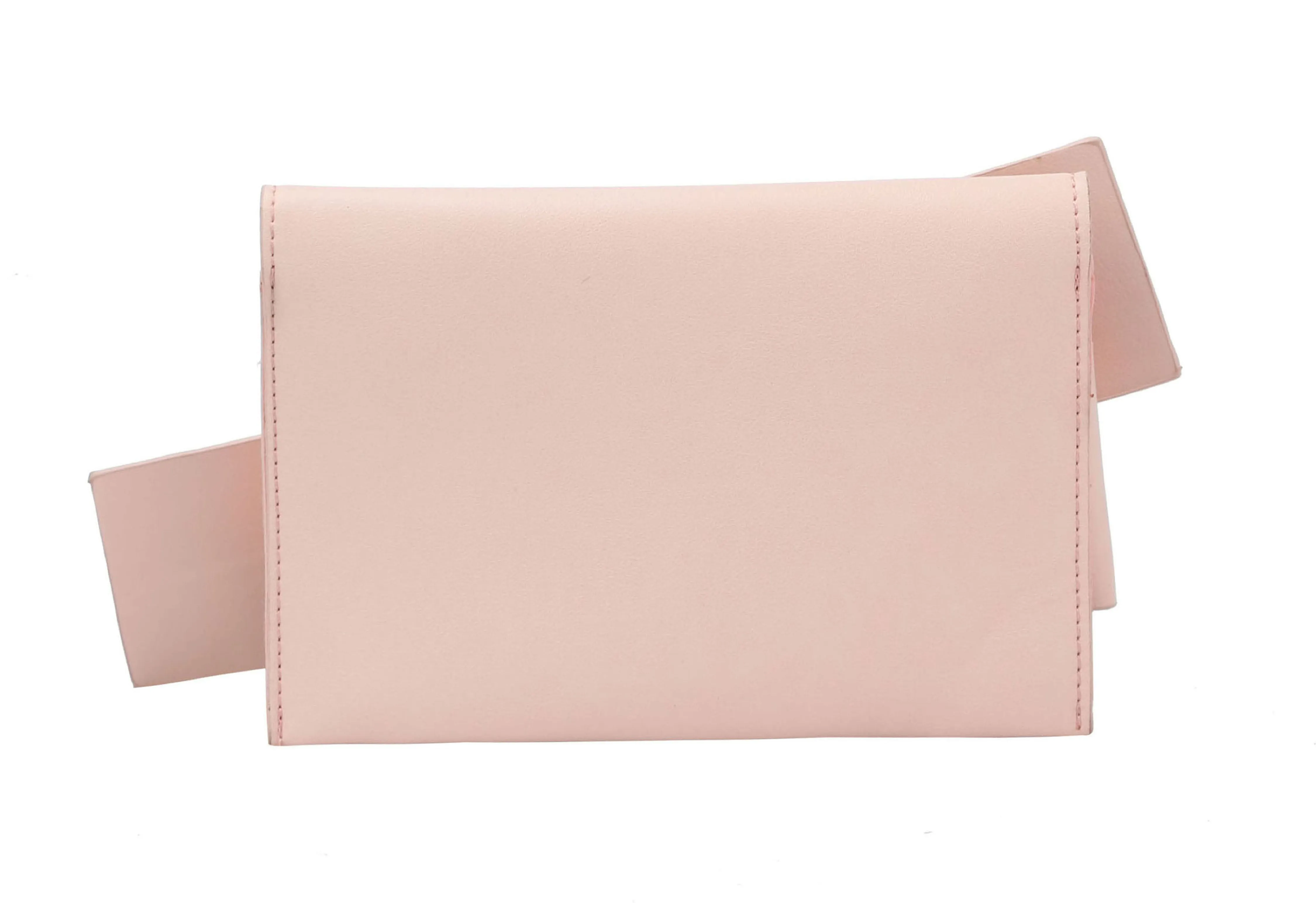 Evening Clutch Messenger Style With Cute Bow Tie Purse Vegan PU Leather Crossbody Shoulder Bag