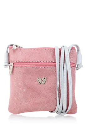 FERCHI MINI MADELINE Baby Pink Crossbody Bag