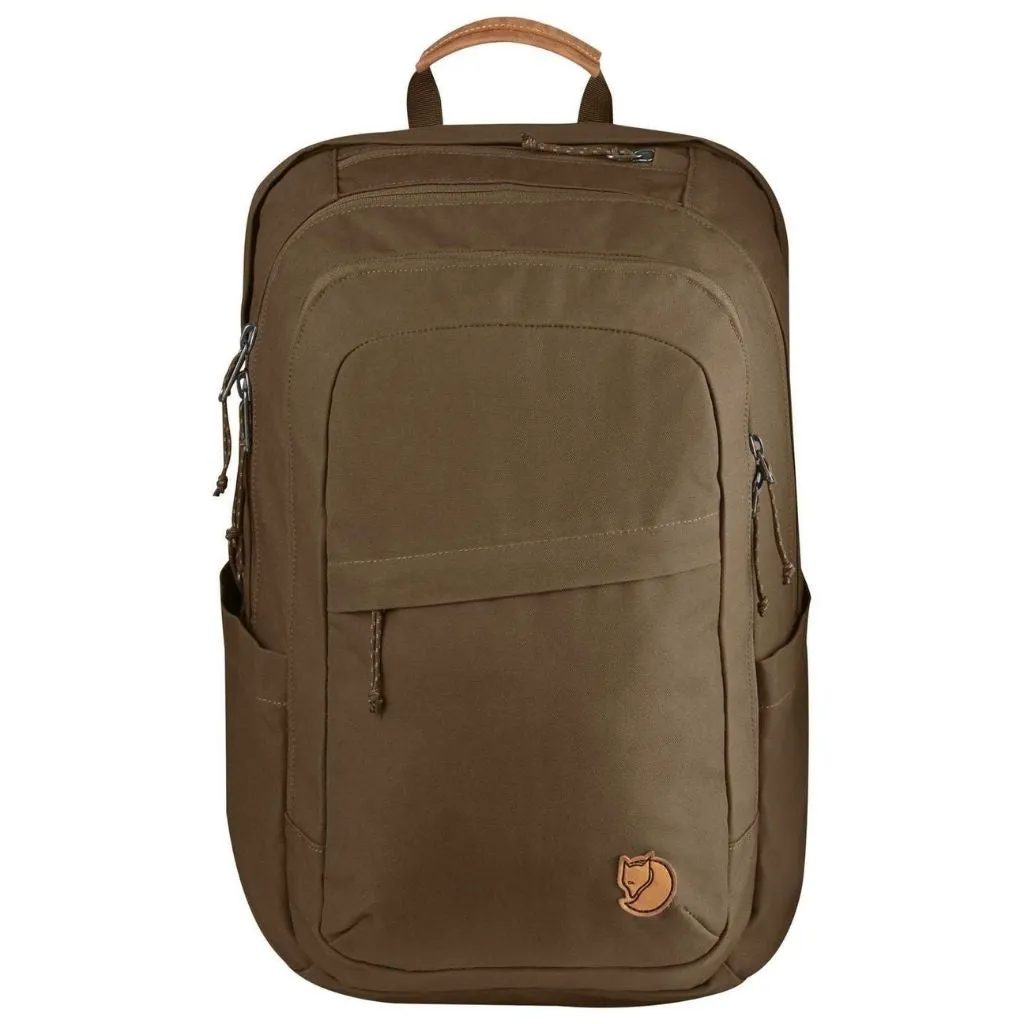 Fjallraven 15" Raven 28L Backpack - Dark Sand