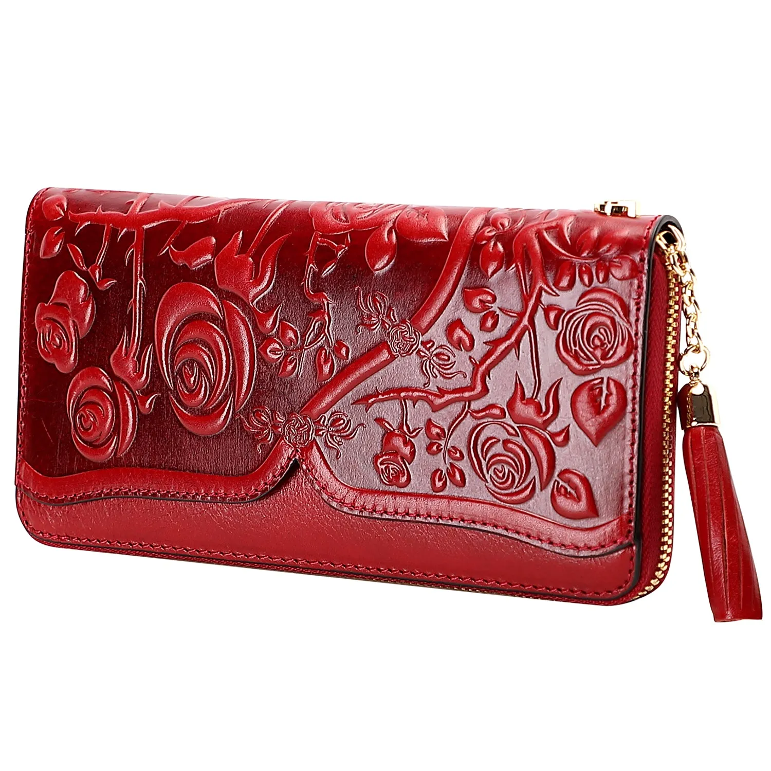 Floral Wristlet Wallet