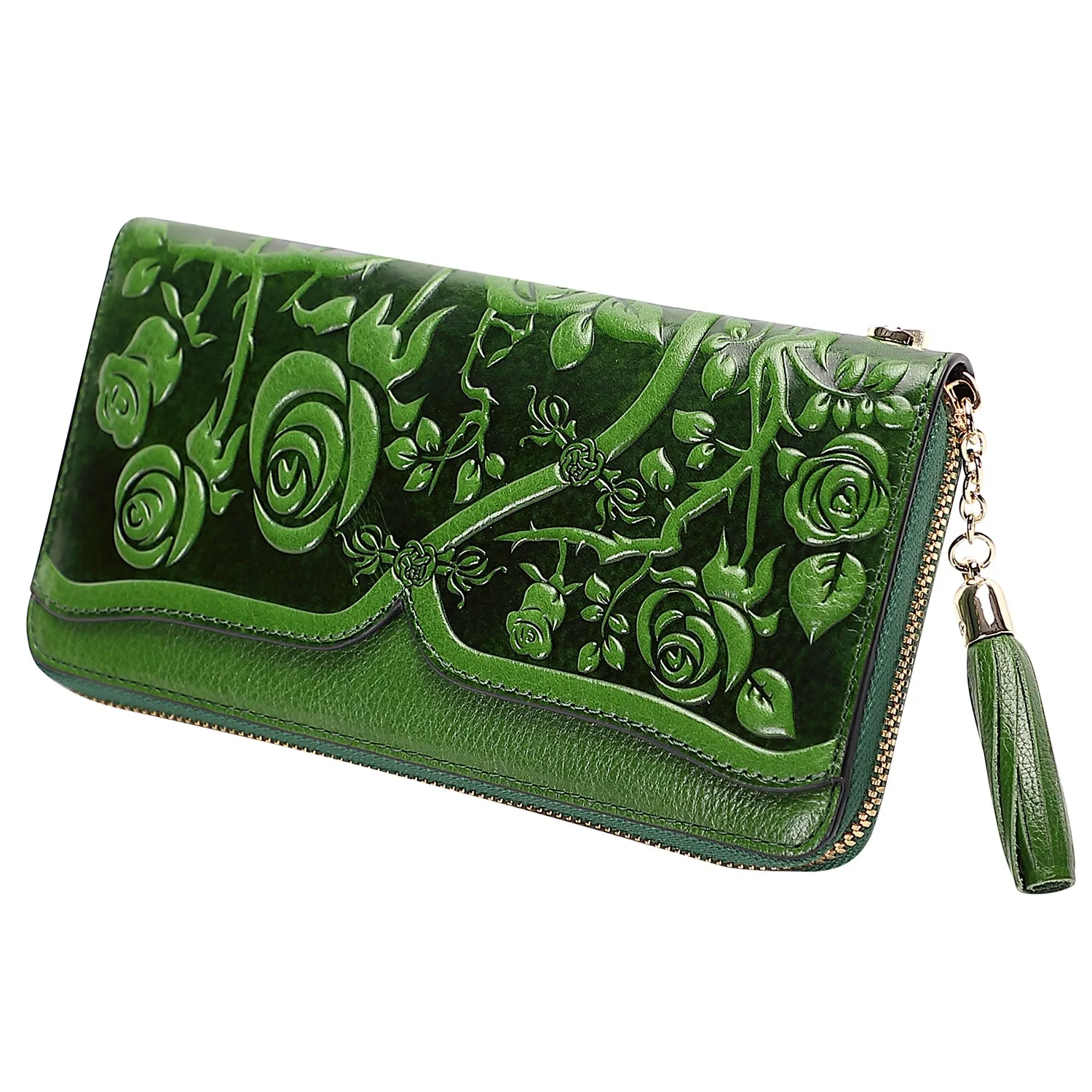 Floral Wristlet Wallet