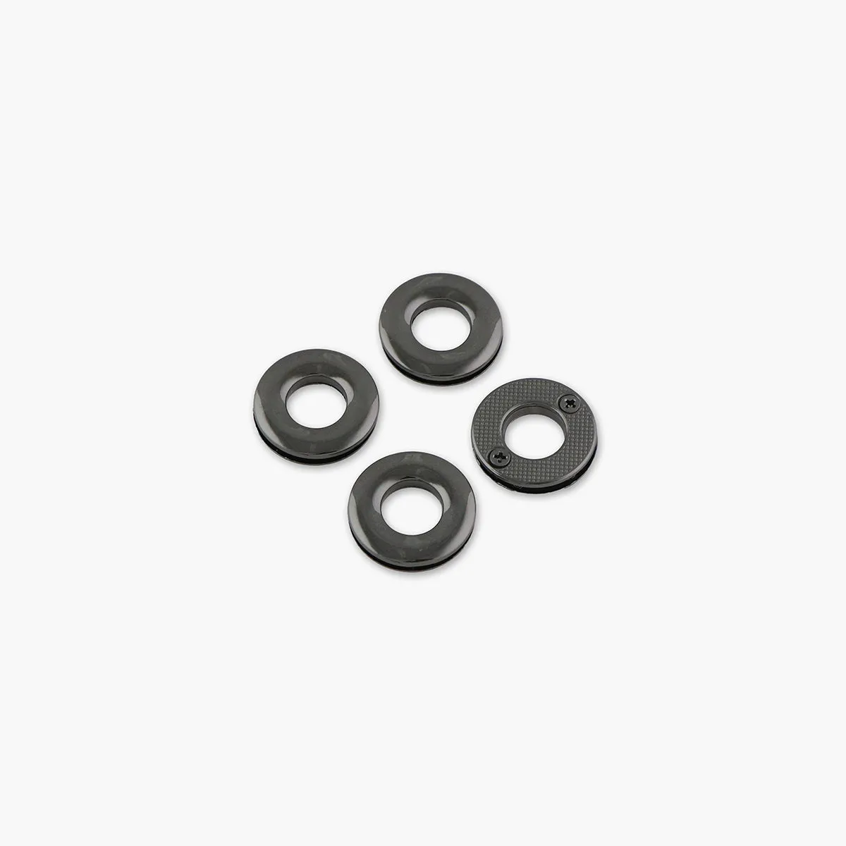 Four 1/2" Screw-Together Grommets