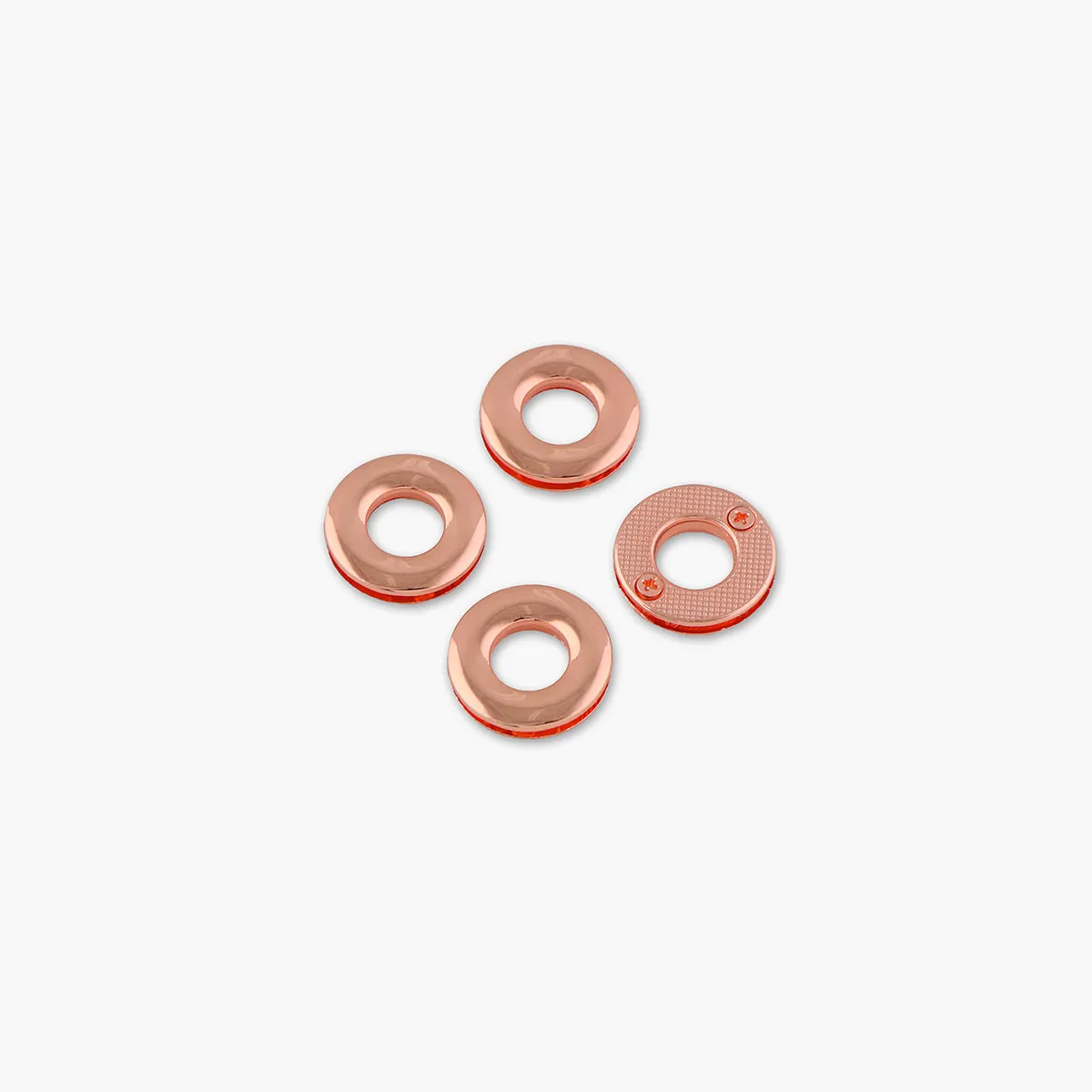 Four 1/2" Screw-Together Grommets