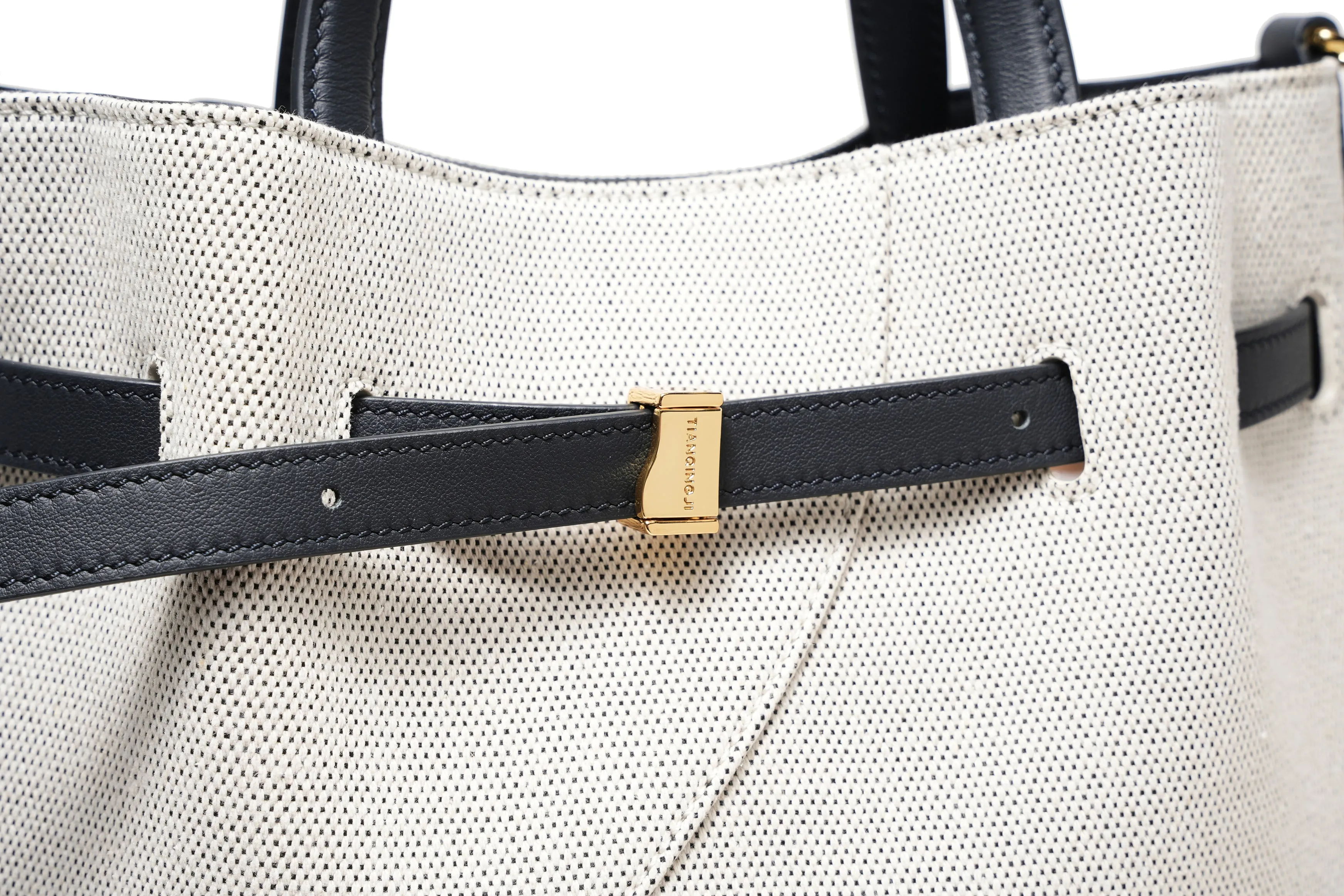 Functional Leather Bucket Bag Big Size