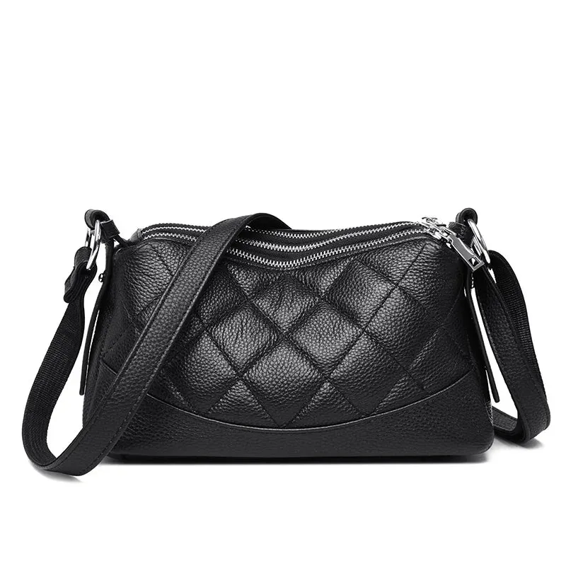 Genuine Leather Female Crossbody Bags