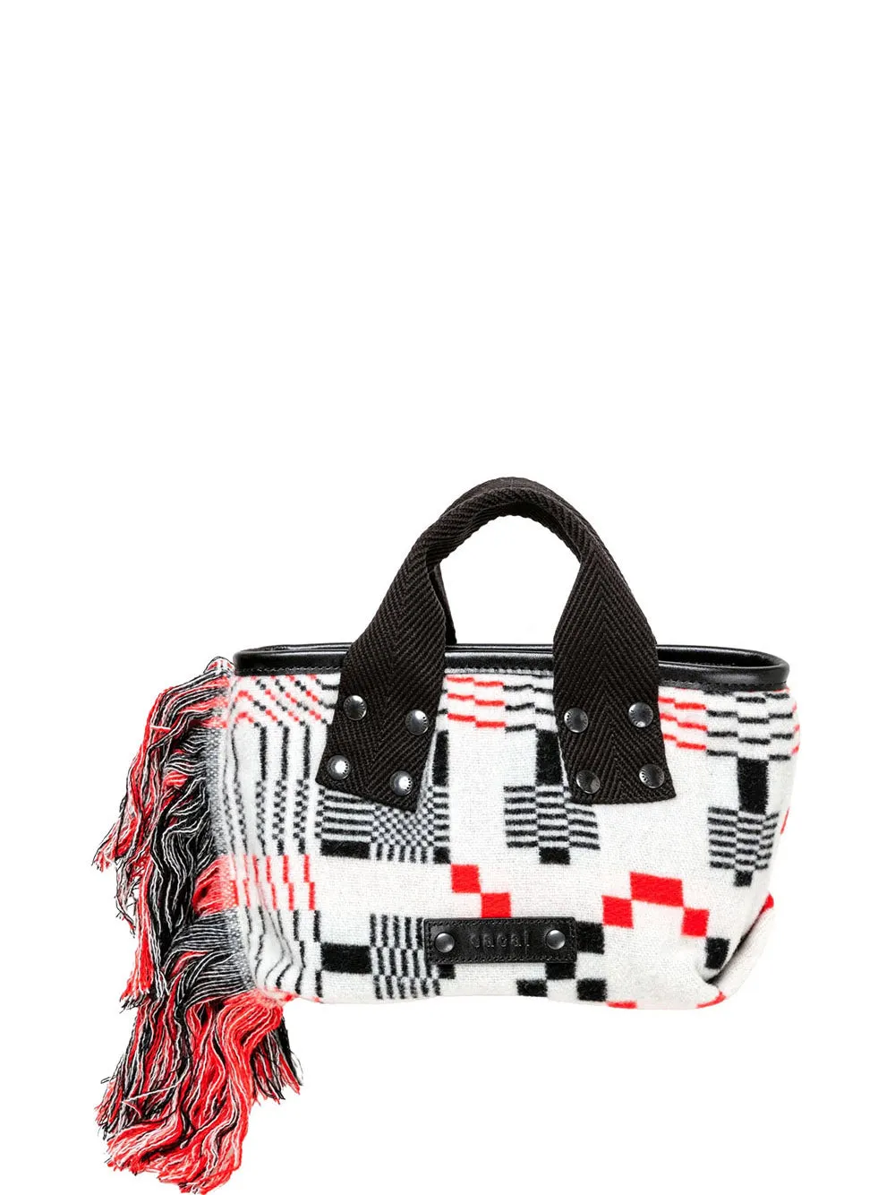 Geometric Jacquard Tote S