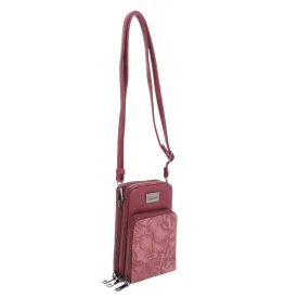 Gina Three Zipper Crossbody by Liz Soto