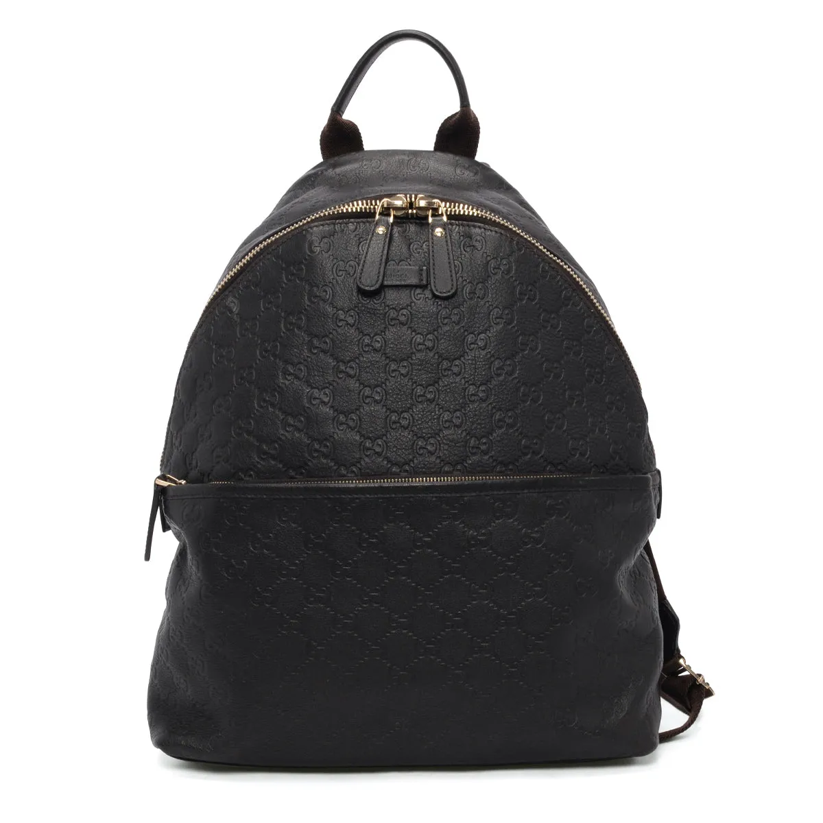 Gucci Brown Guccissima Medium Classic Backpack