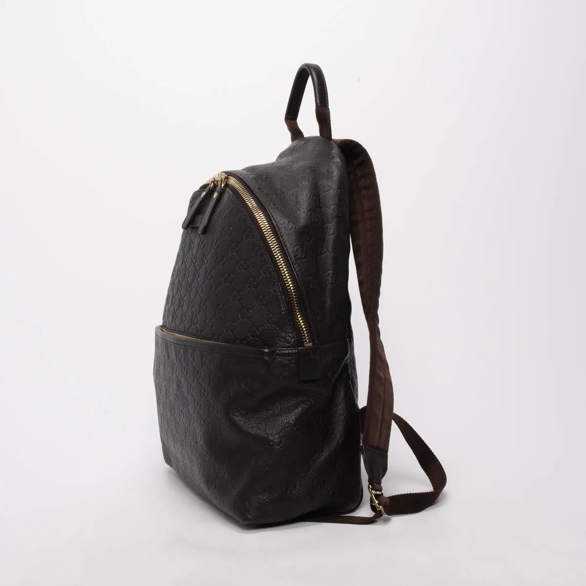 Gucci Brown Guccissima Medium Classic Backpack