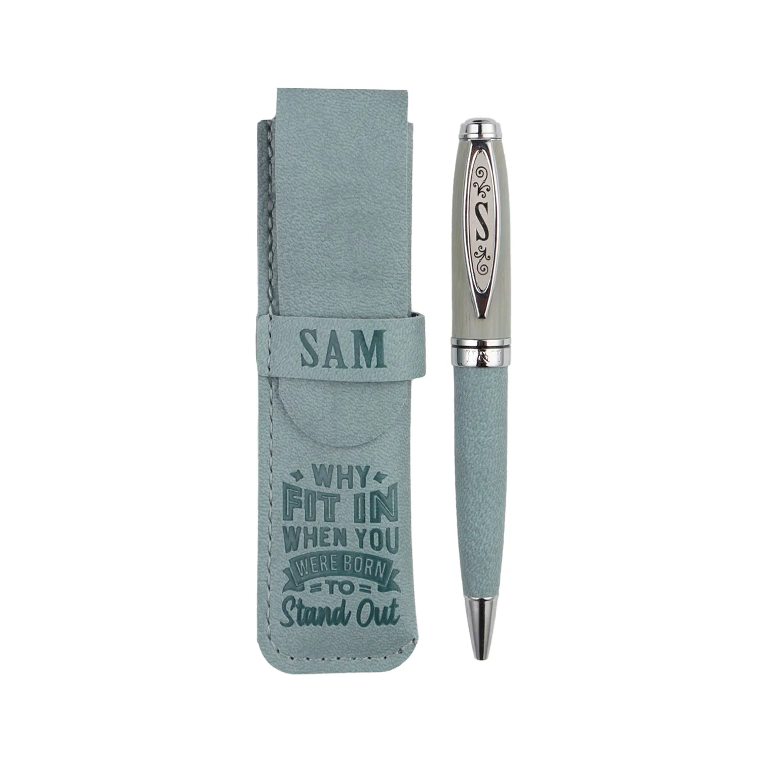 History & Heraldry Personalised Bamboo Signature Pens - Sam