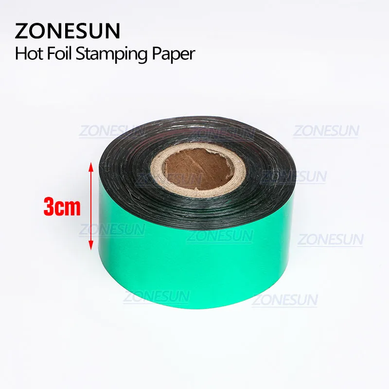 Hot Foil Stamping Paper Heat Transfer Anodized Gilded Paper with Shipping Cost Fee