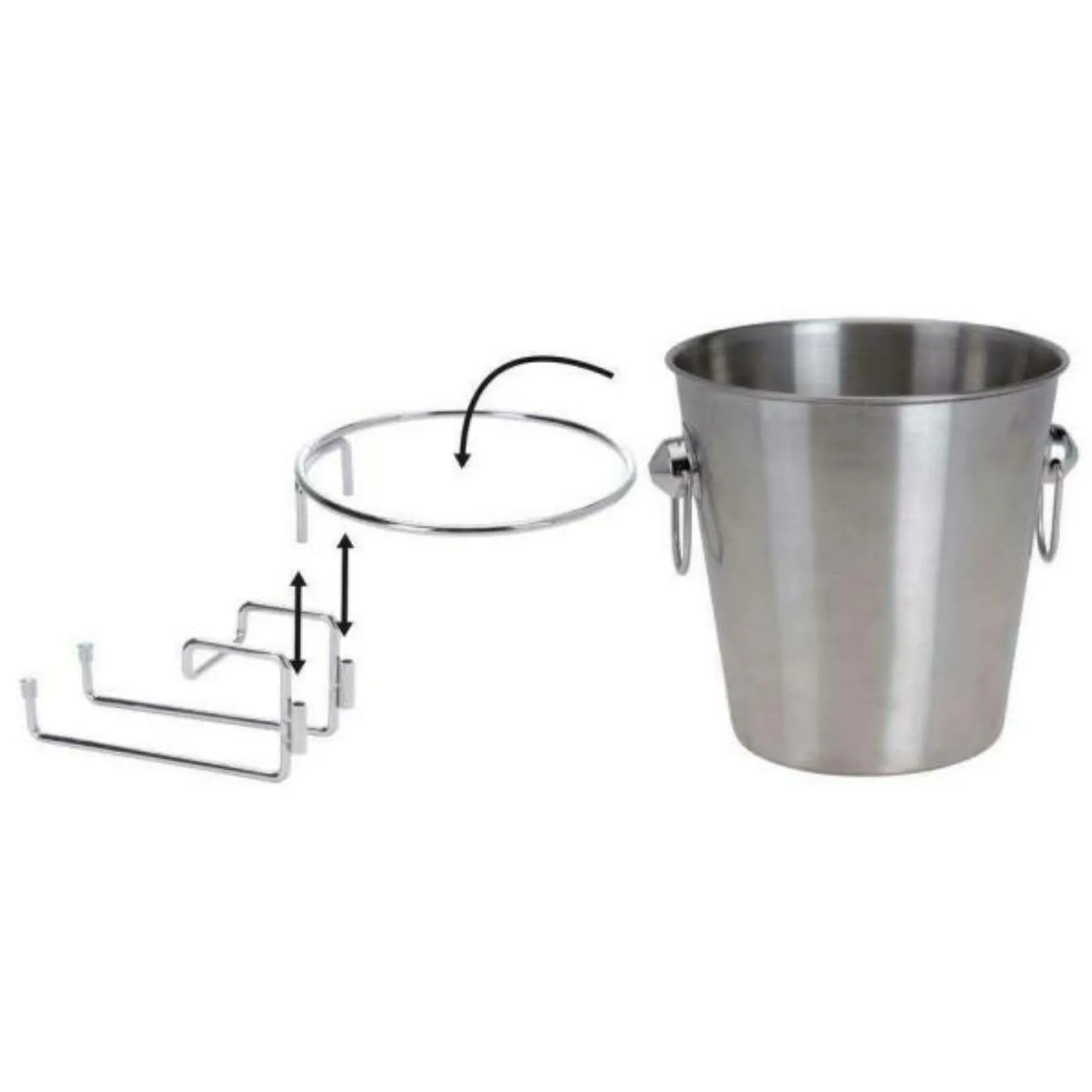 Ice Bucket Holder Rack